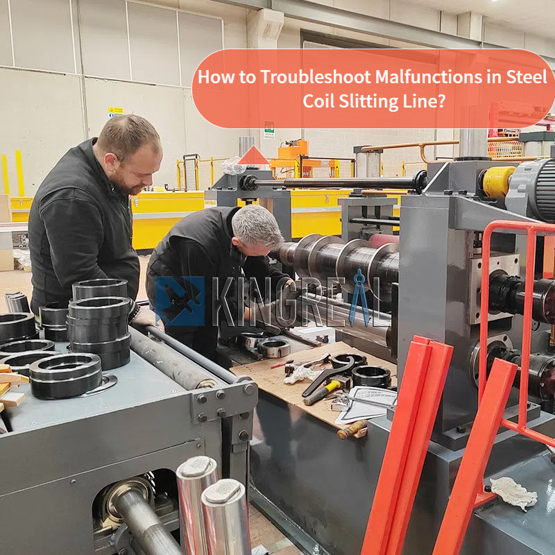 Kaip pašalinti plieno ritės pjaustymo linijos gedimus?