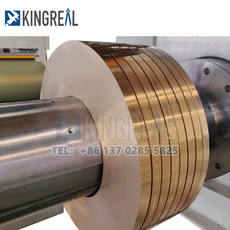 copper strip coil slitting line